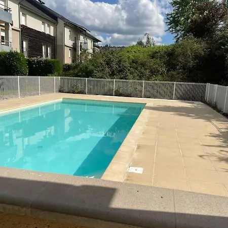T3, Terrasse, Piscine, 2 Places Parking Prive Apartment *